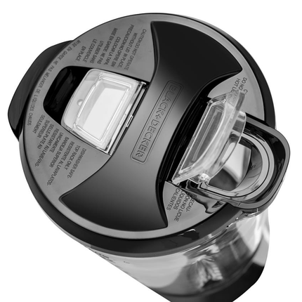 Licuadora Black+Decker BLBD210GSS | 550 W | 10 Velocidades + Pulso | Jarra Vidrio 1.25 L | Gris Metálico