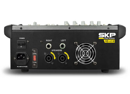 SKP VZ-40II mezcladora amplificada 4 canales 1600W