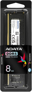 Memoria RAM ADATA Premier DDR5 | 8GB | 4800MHz | UDIMM | CL40 | 1.1V | On-die ECC