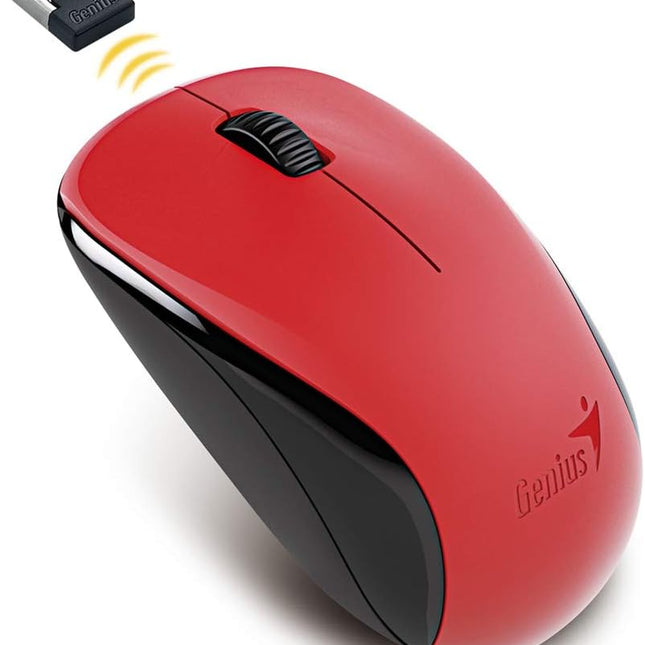 Mouse Genius RS2 NX-7000 | Inalámbrico con Receptor USB | 1200 DPI | Compacto