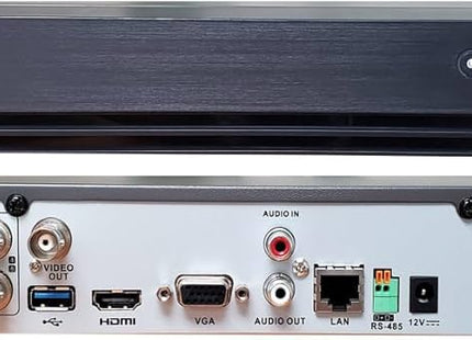 DVR Hikvision IDS-7208HUHI-M1/S | 8CH Analógico + 8CH IP | 8MP/5MP/4MP/1080P/720P | AcuSense | H.265 Pro+ | 1 SATA | 4 Audio | 8 Alarmas