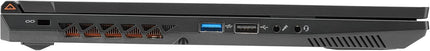 Esquina frontal derecha GIGABYTE G5 mostrando diseño gaming