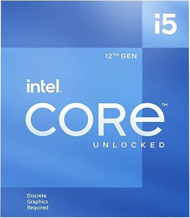 Procesador Intel Core i5-12600KF | 12ª Gen | 3.7 GHz | 10 Núcleos | 20MB Caché | LGA 1700