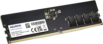 Memoria RAM ADATA Premier DDR5 | 8GB | 4800MHz | UDIMM | CL40 | 1.1V | On-die ECC