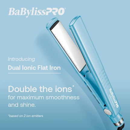Plancha Nano Dual Ionic 1” BaByliss | Para cabello normal a grueso | Tecnología Dual Ionic | Temperatura Ajustable