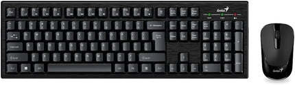 Teclado y Mouse Genius KM-8101 | Inalámbrico | Con receptor USB | Color Negro
