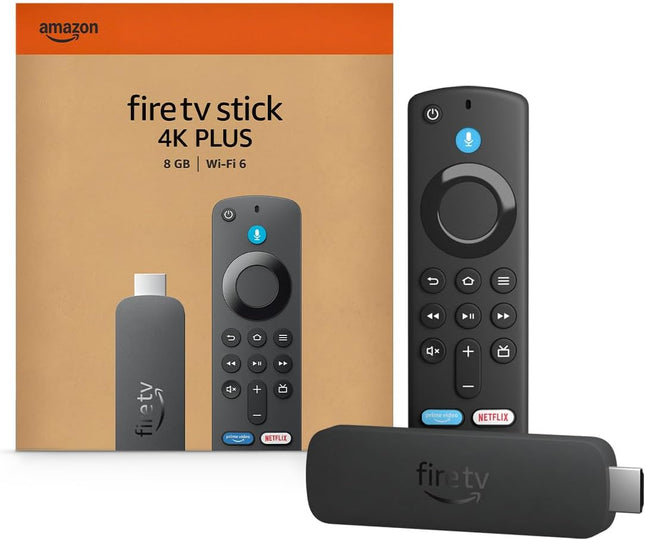 Amazon Fire TV Stick 4K Plus Wi-Fi 6 8GB, B0F7Z4QZTT