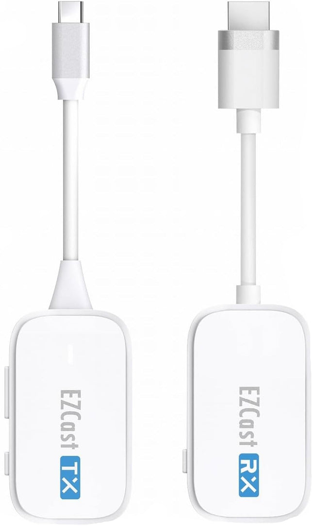 EZCast Kit Transmisor de Video Inalámbrico USB-C a HDMI, EZCASTPOCKET C-1+R-1