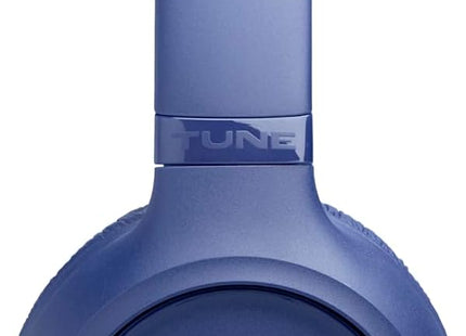 JBL Tune 530C USB-C Azul - control remoto y micrófono en el cable