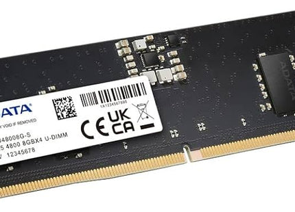 Memoria RAM PC ADATA AD5U480016G-S | 16GB | DDR5 | 4800MHz | 1.1V