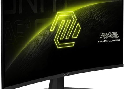 Panel trasero Monitor MSI MAG 32C6X con puertos DisplayPort y HDMI