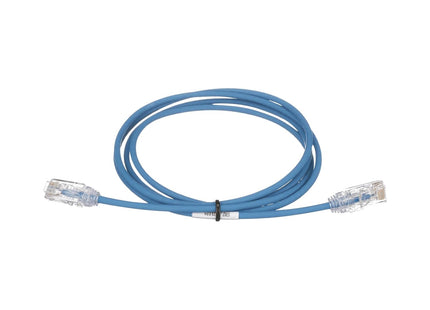 Panduit Patch Cord Cat 6 UTP 28 AWG 7 ft Azul, UTP28SP7BU