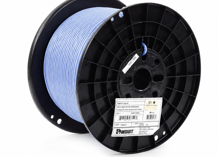 Panduit TX6A™ PUR6AV04BU-G Cable Cat 6A U/UTP de 23 AWG CMR, Azul