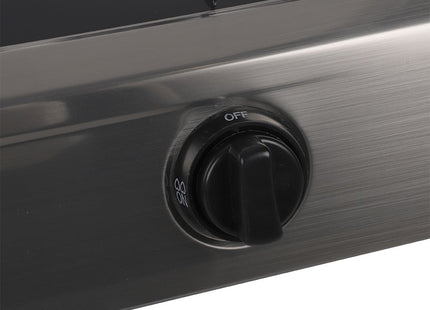 Cocina de gas WINNING STAR ST-9654 detalle del panel de control