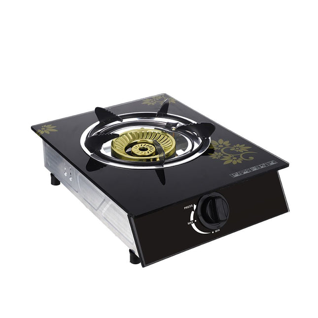 Cocina de gas WINNING STAR ST-9657 detalle del cabezal de hierro fundido