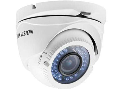 Cámara dome HIKVISION DS-2CE56C2T-VFIR3 HD720P vista frontal con lente infrarroja