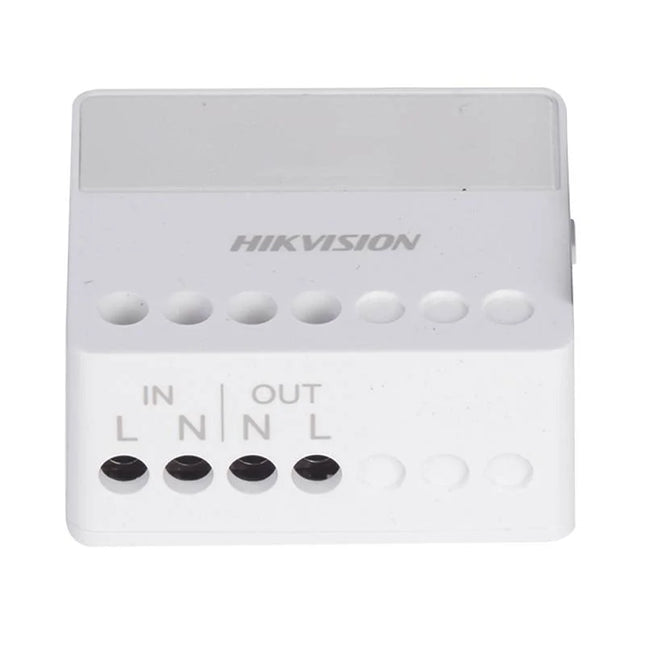 Módulo de Relé Inalámbrico Hikvision DS-PM1-O1L-WB | 433MHz | Salida a Relé