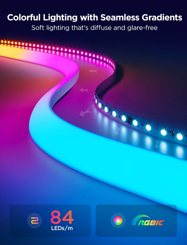 Luces Govee H6641 Neon Rope Light, 5 Metros