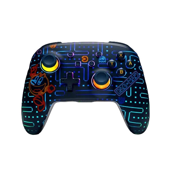 PowerA Control Inalámbrico Switch PAC-MAN Neon, NSGP0458-01