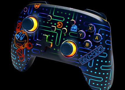 PowerA Control Inalámbrico Switch PAC-MAN Neon, NSGP0458-01