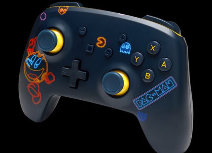 PowerA Control Inalámbrico Switch PAC-MAN Neon, NSGP0458-01