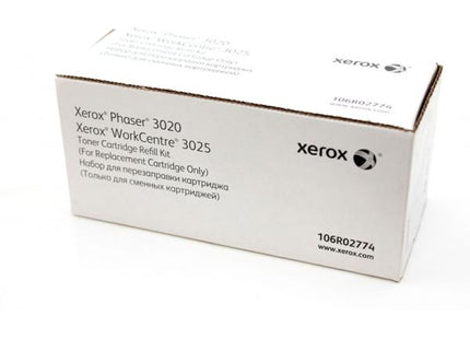 Tóner Xerox Refill Kit | Para Phaser 3020 | 1P106R02774 | Negro