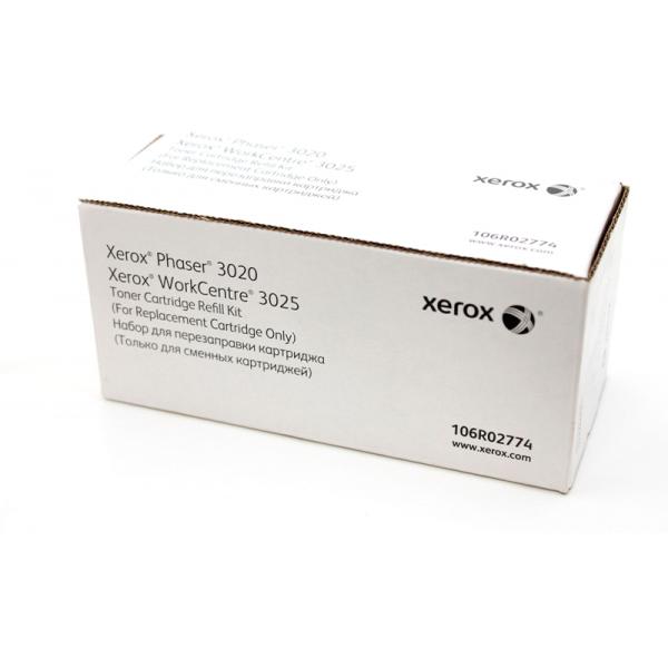 Tóner Xerox Refill Kit | Para Phaser 3020 | 1P106R02774 | Negro