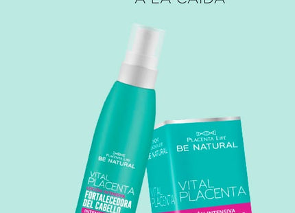 Loción Fortalecedora Vital Placenta 100 ml | Placent Life | Fortalece, estimula el crecimiento y previene la caída con proteína vegetal