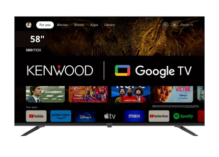 Pantalla 58" Kenwood UHD 4K Smart, LTK-K58B53G