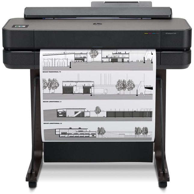 HP Plotter DesignJet T650 24" Largo Formato 5HB08D
