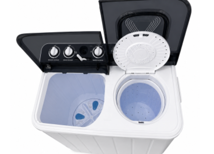GRS GLT17W Lavadora Semiautomática de Carga Superior de 17 kg con Doble Tina