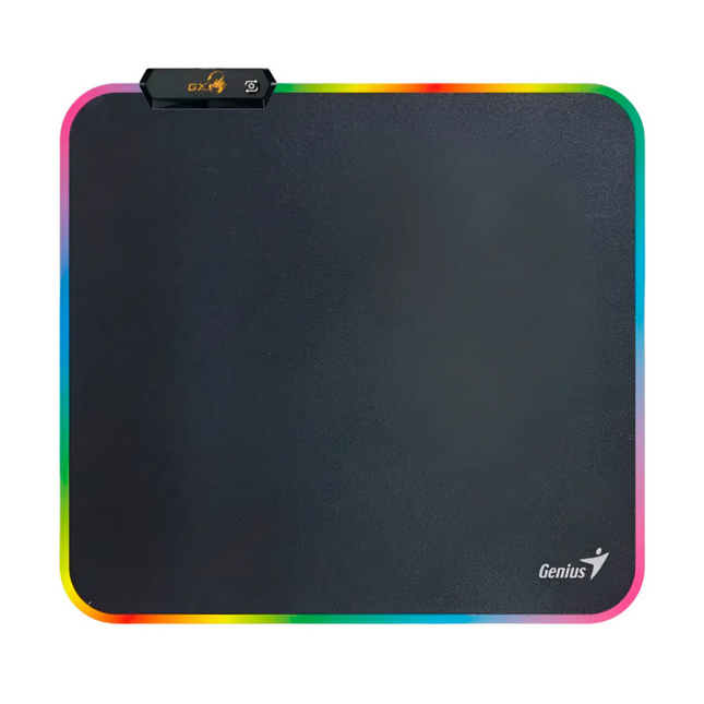 Mouse Pad Gamer Genius GX-PAD 500S RGB | 450x400mm | USB | 10 Modos de Iluminación