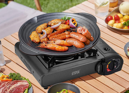 Winning Star cocina de gas portátil 2500W negro, ST-9664