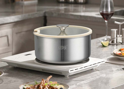 Set de Ollas Winning Star ST-5215, Aluminio, 10 Piezas