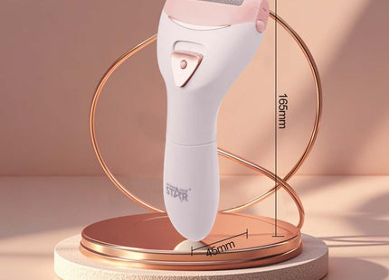 Winning Star Exfoliador Eléctrico Pies Rotativo IPX5, ST-5851