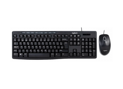Teclado y Mouse Logitech Multimedia MK200 | Inalámbrico | Español