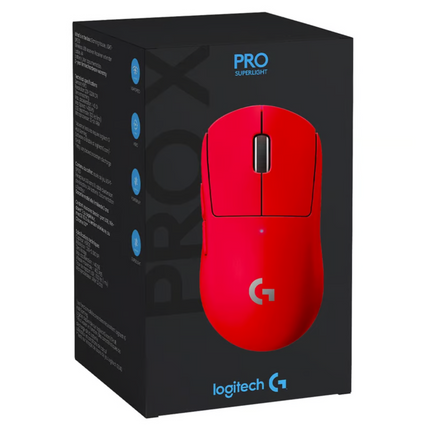 Mouse Logitech G Pro X Superlight | Inalámbrico | Sensor HERO 25K | Receptor USB