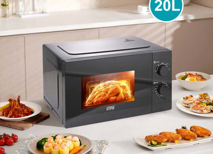 Winning Star Horno Microondas 700W 20L Negro, ST-2171
