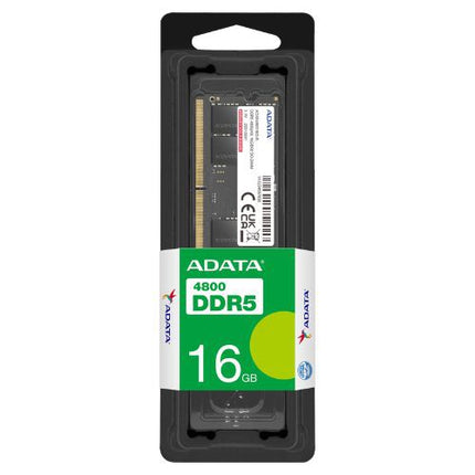 Memoria RAM PC ADATA AD5U480016G-S | 16GB | DDR5 | 4800MHz | 1.1V