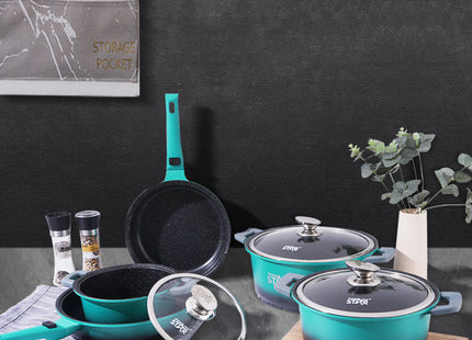 Set de Ollas Winning Star ST-5106, 10 Piezas