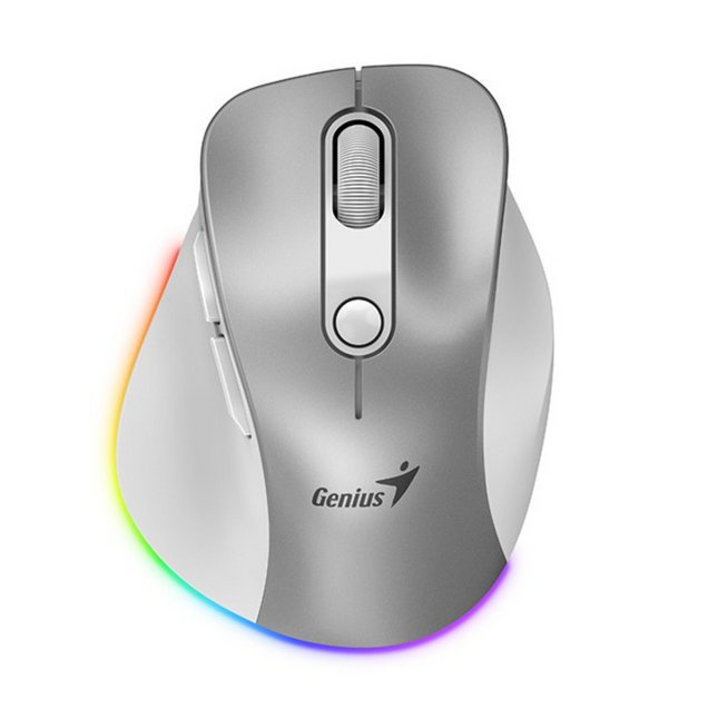 Mouse Genius RS2 Ergo 9000S Pro | Inalámbrico | Receptor USB | Diseño Ergonómico | 2400 DPI