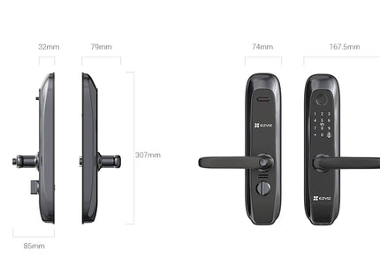 Cerradura Inteligente EZVIZ L2S con Huella Dactilar CS-L2S-11FCP