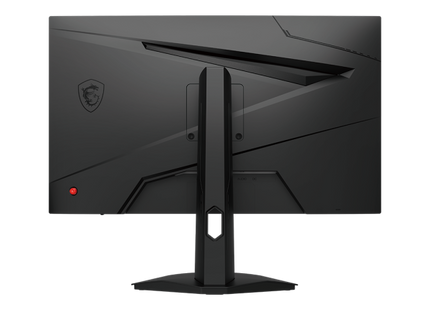 Vista lateral del monitor MSI G244PF E2 mostrando perfil delgado y base