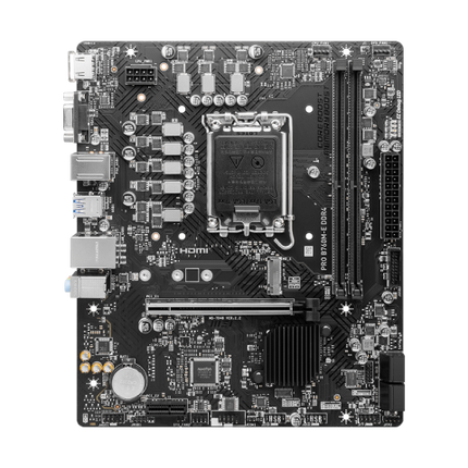Tarjeta Madre MSI PRO B760M-E | LGA 1700 | mATX | DDR4