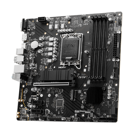 Tarjeta Madre MSI PRO B760M-P LGA 1700 | mATX | DDR5 | LGA 1700