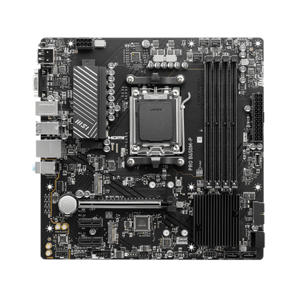 Tarjeta Madre MSI PRO B650M-P | AM5 | DDR5 | Micro-ATX | Wi-Fi 6