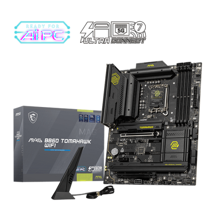 Tarjeta Madre MSI MAG B860 TOMAHAWK WIFI | LGA1851 | ATX | DDR5