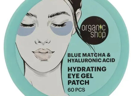 Organic Shop Parches hidratantes ojos ácido hialurónico 60 piezas