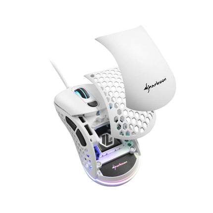 Mouse Gaming RGB Sharkoon Light² 200 | 16000 DPI | Ultra ligero | 6 Botones | Alámbrico
