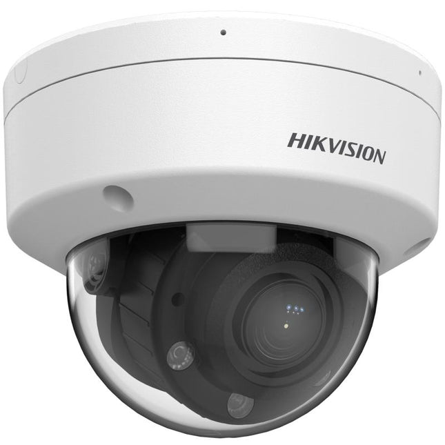 Cámara de Seguridad Hikvision DS-2CD1763G2-LIZSU | 6MP | Dome Varifocal Motorizada | Lente 2.8–12mm | H.265+ | Audio | Luz Estroboscópica | Alarma